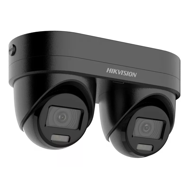 IP stebėjimo kamera Hikvision DS-2CD2343G2D-LIZ2UY/SL(2.8/4)BLACK — kupolinė, 2688×1520, lauko, 2.8/4 mm