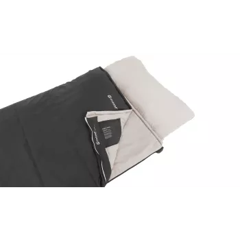 Miegmaišis Outwell Contour Prime Adult stačiakampis 850×2200 mm poliesteris tamsiai pilkas