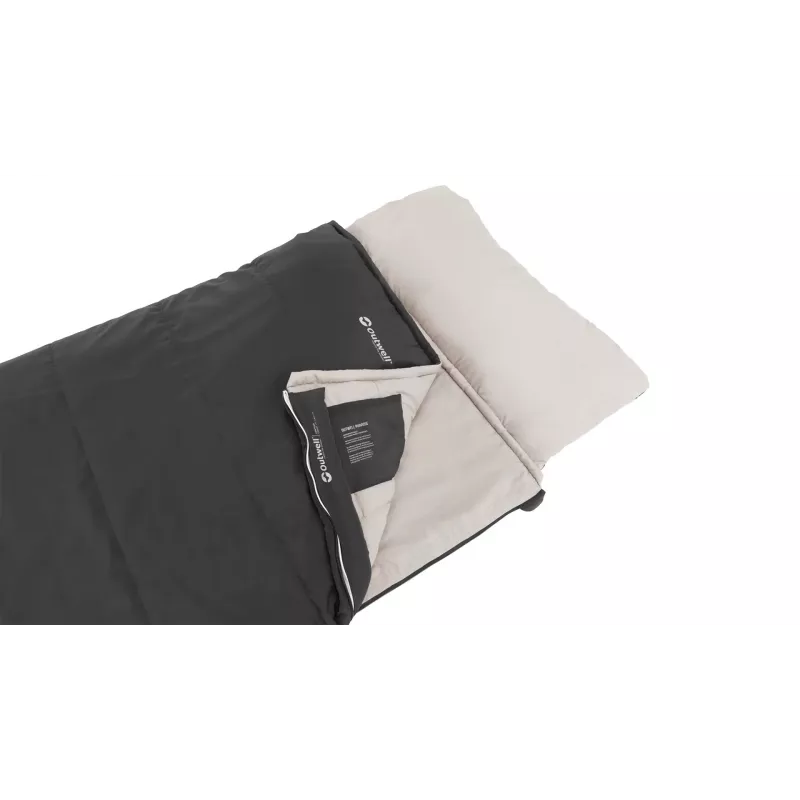 Miegmaišis Outwell Contour Prime Adult stačiakampis 850×2200 mm poliesteris tamsiai pilkas