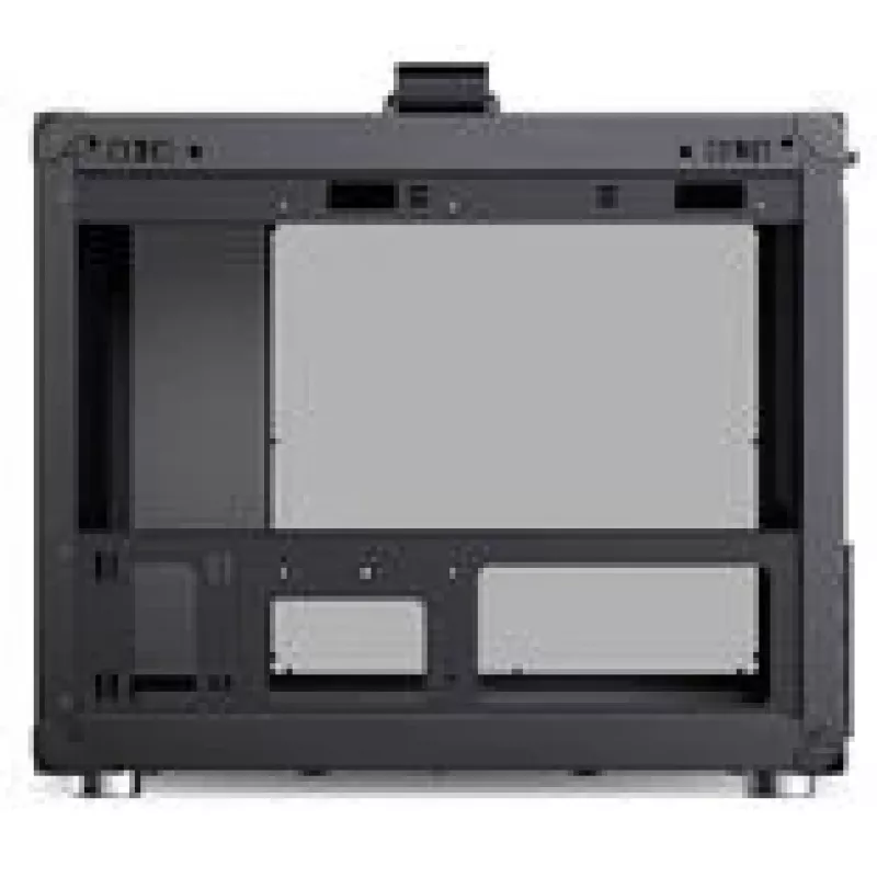 Jonsbo C6 MAX PC dėklas, Mini dėklas, Micro-ATX, Grūdintas stiklas - juodas