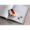 Dėklas telefonui iKins iPhone XR Mondrian White – kietas apsauginis nugarėlės dangtelis