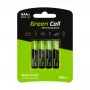 Green Cell GR03 AAA NiMH 1,2 V 950 mAh įkraunamos baterijos – 4 vnt., lizdinė pakuotė