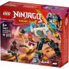 LEGO NINJAGO rinkinys 71827 Zane'o kovinis mechas, 92 detalės, 2 minifigūrėlės, aukštis 100 mm, nuo 6 metų