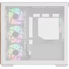 Thermaltake View 380 WS ARGB Midi bokštas baltas