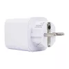 Shelly Plug PM Gen3 Matter 13A išmanusis kištukas, baltas