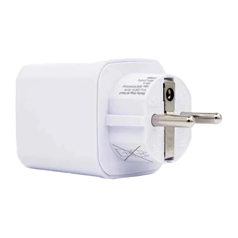 Shelly Plug PM Gen3 Matter 13A išmanusis kištukas, baltas