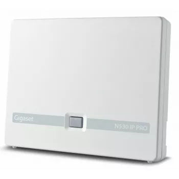 Gigaset N530 IP PRO + S700H PRO DECT belaidis telefonas su skambučio numerio atpažinimu, antracito spalvos