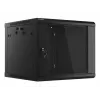 Sieninis stovas LANBERG WF01-6609-10B 9U 19 colių, 600×600×507 mm, 60 kg, IP20, juodos spalvos