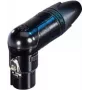 NEUTRIK XLR lizdas, kampinis, 4 kontaktai, juodas NC4FRX-B (1 vnt.)