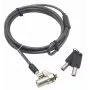 Užrakto kabelis DICOTA D31540 Juodas 2 m