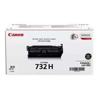 Canon 732H originalus juodas kasetė, 1 vnt.