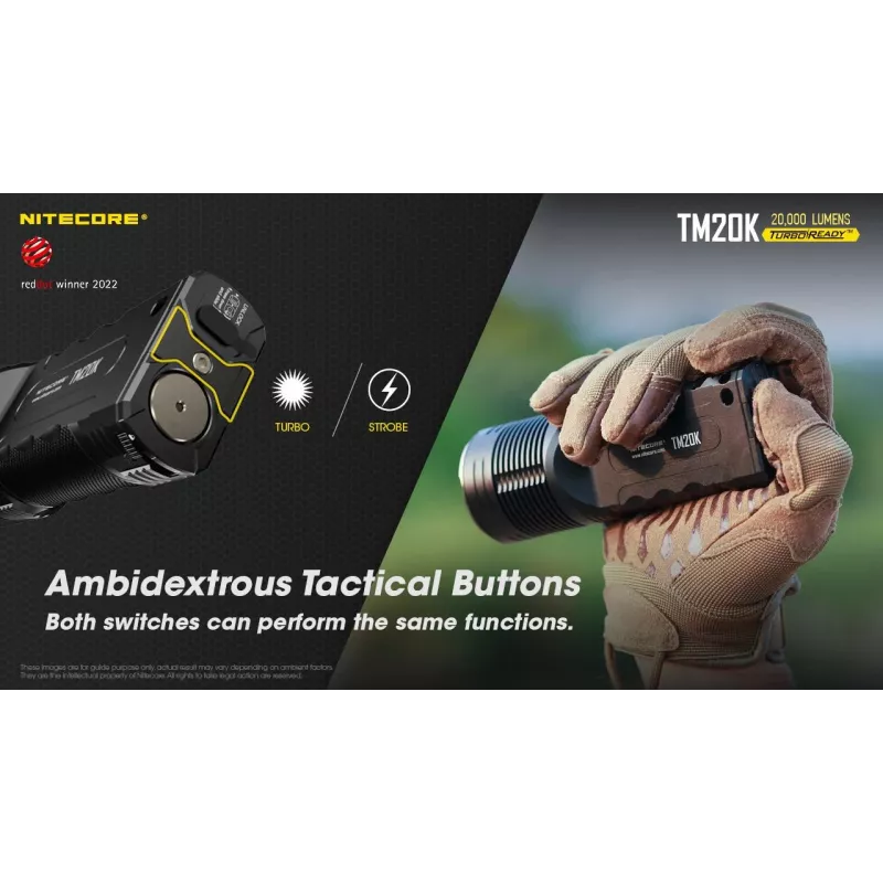 Prožektorius Tiny Monster SERIES/20000 Lumenų TM20K Nitecore