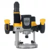 Plunginis frezatorius DeWalt DCW620NT-XJ, bešepetėlis variklis, 18V, 1600W galia, 11–23 tūkst. RPM, 12,7 mm įtvaras, dulkių ištraukimas, LED, 3,6 kg, dėklas