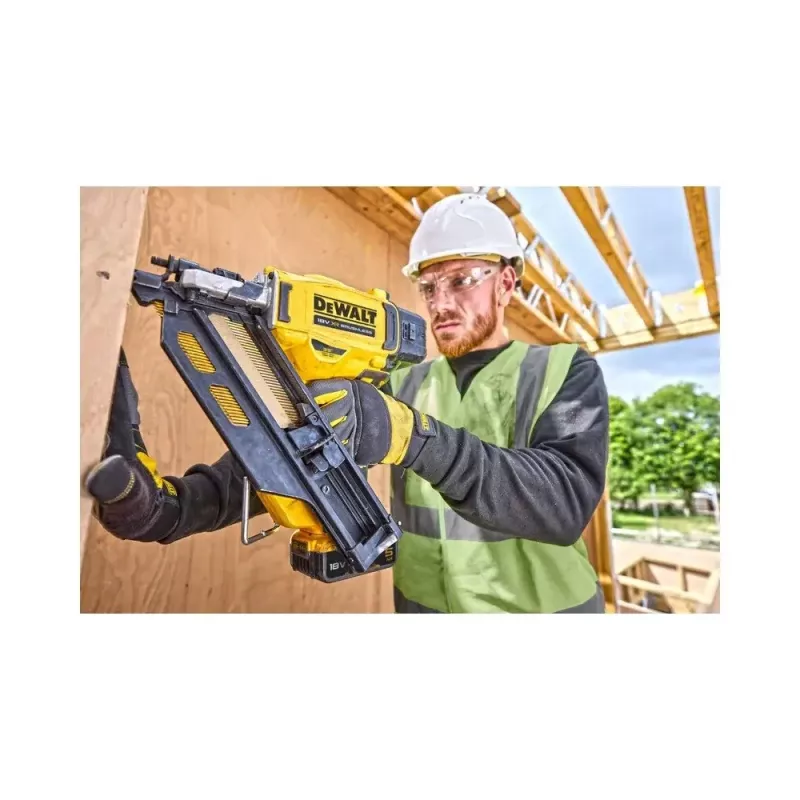 DeWALT DCN930N-XJ 18V XR belaidis vinių kalimo įrankis, bešepetėlis, 33°, 64–90 mm, be akumuliatoriaus ir kroviklio