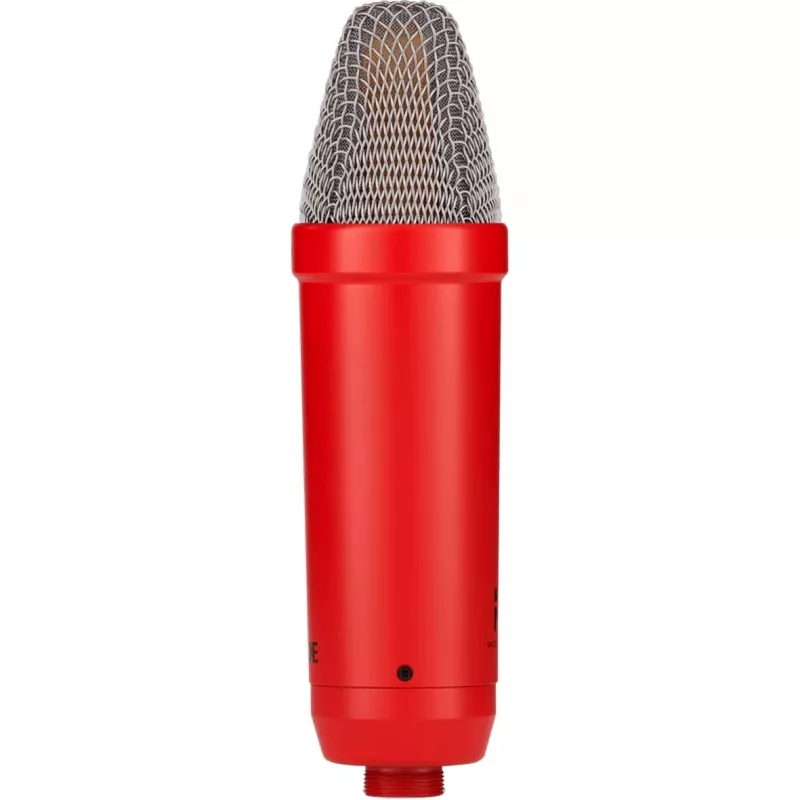Studijinis kondensatorinis mikrofonas RØDE NT1 Signature Red – kardioidinis, 20–20000 Hz, -32 dB jautrumas, XLR (3 kontaktų), 313 g