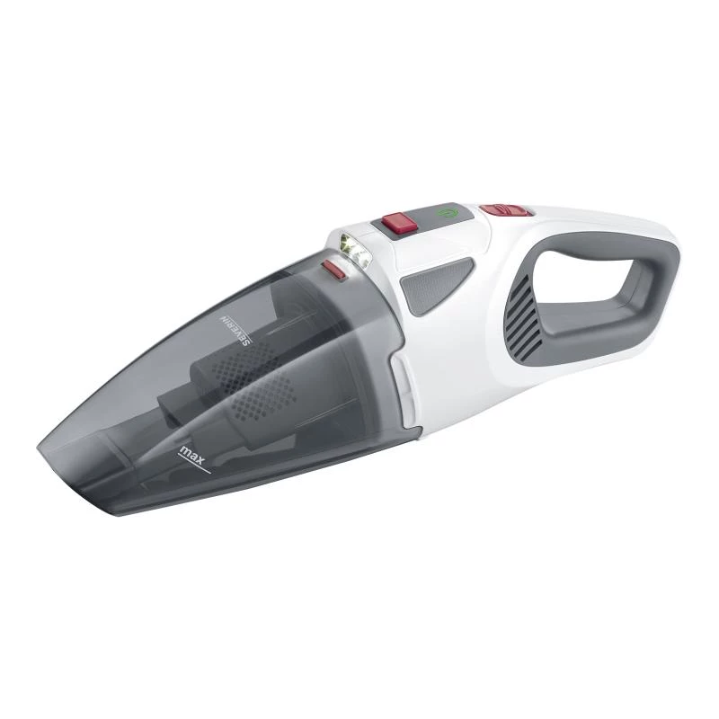 Severin HV 7146 belaidis šluotinis dulkių siurblys šlapiam ir sausam valymui 120 W pilka, raudona, balta 2,2 Ah
