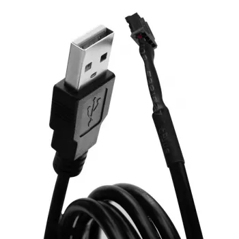 Laidas EK Water Blocks Loop Connect juodas 1 m