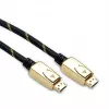ROLINE 11.04.5921 DisplayPort kabelis 2 m juodas - auksinis (11.04.5921)