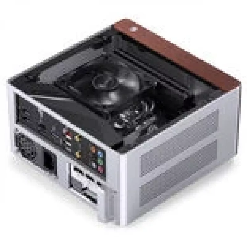 Kompiuterio korpusas Jonsbo NV10 Mini ITX – sidabrinis
