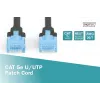 CAT 5e U-UTP patch kabelis 10m juodas