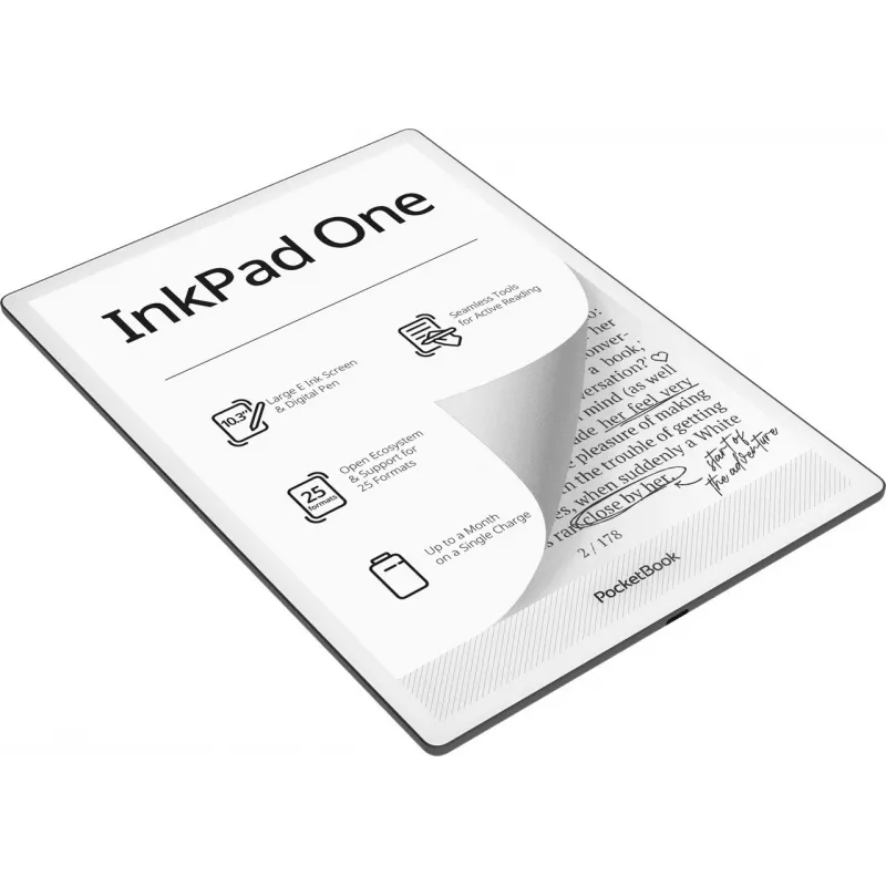 PocketBook InkPad One – matinė juoda