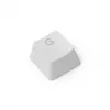 Keycap rinkinys GLORIOUS GMMK ABS Doubleshot V2 UK išdėstymas Baltas – keičiami klaviatūros mygtukai mechaninėms klaviatūroms