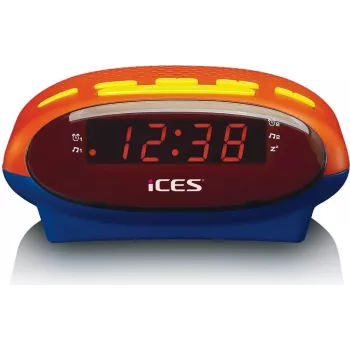 Žadintuvas radiju Lenco ICR-210 Kids su žadintuvu, FM radiju, vaikams pritaikytu dizainu