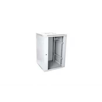 DIGITUS DN-W19 15U/600 sieninis 19 inch spintos stovas, šviesiai pilkas
