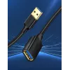 Ugreen USB 3.0 prailginimo laidas (motina) prie USB 3.0 (tėvas) 2m (juodas)