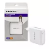 QOLTEC 51709, 96W USB-C PD įkroviklis, išėjimo diapazonas 5V–20V
