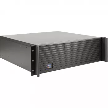 Serverio stovas Inter-Tech 3U-K-340L juodas ATX 60mm ventiliatoriai