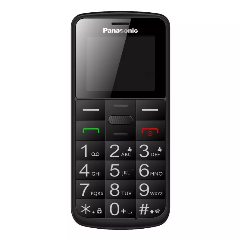 Mobilus telefonas senjorams Panasonic KX-TU110 juodas