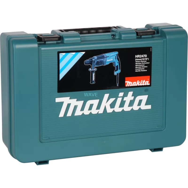 Perforatorius MAKITA HR2470 (Mėlynas/juodas, su dėklu, 780 W)