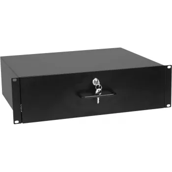 3U stalčius 19 inch stovui su užraktu Omnitronic 30100953