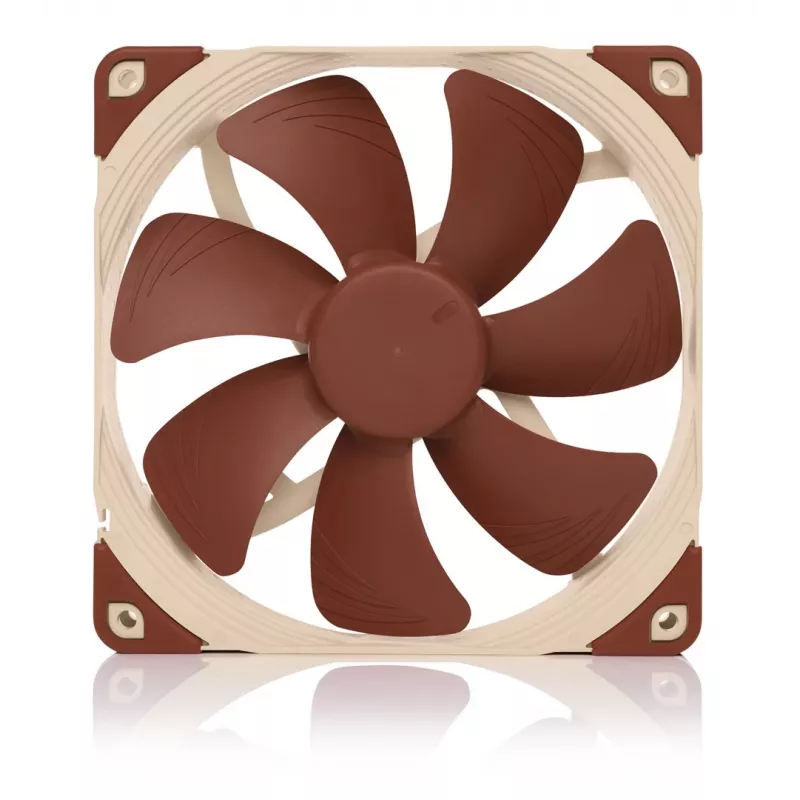 Ventiliatorius Noctua NF-A14 140 mm PWM 5 V 1,3 W Bronzinis/ smėlio spalvos, 1500 RPM, 140,2 m³/h, 24,6 dB