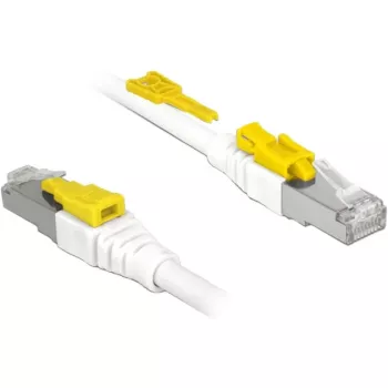 Tinklo kabelis DeLOCK 85335 RJ-45 Cat6a 5m Baltas