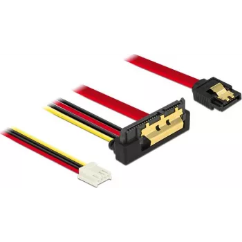 SATA kabelis DeLOCK 85235 0,3 m SATA 7 kontaktų + Molex 4 kontaktų