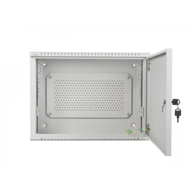 Spintelė Rack Lanberg 19 inch 4U+3U 540x200mm, žemo profilio, pakabinama, pilka
