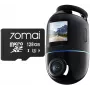 Automobilinis vaizdo registratorius 70mai Omni X800 4K su 128GB 70mai SD kortele, juodas