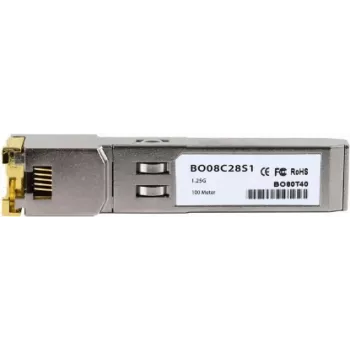 SFP varinis siųstuvas-imtuvas BlueOptics BO08C28S1 1000 Mbit/s Gigabit Ethernet, RJ45