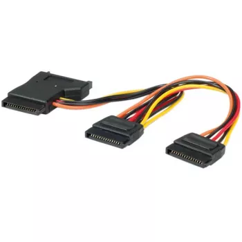 Vidinis Y formos SATA maitinimo kabelis 1xSATA → 3xSATA Secomp 11.03.1041