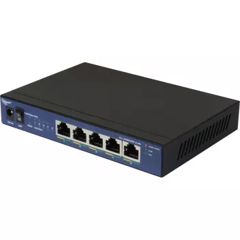 ALLNET ALL-SG8005P-2.5G 5 prievadų PoE tinklo jungiklis su 2.5G ryšiu