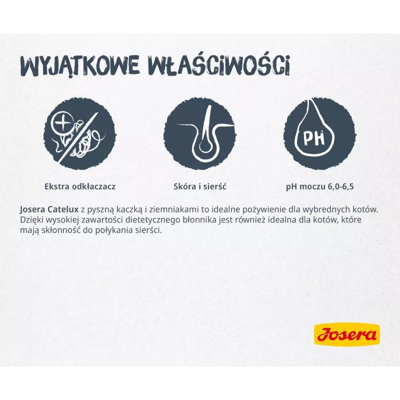 Josera 9610 suaugusių kačių sausas ėdalas Antiena, Bulvės, Paukštiena 10 kg