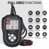 OBDII diagnostikos testeris QOLTEC ProLine 50685 – automobilio OBD-II skaitytuvas 8V/25V sistemoms