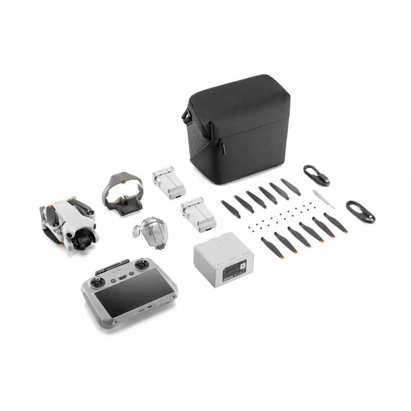 Dronas Mini 4 Pro Fly More Combo (RC 2)
