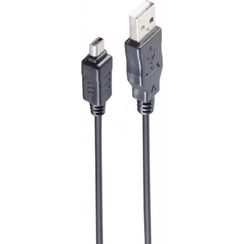 Kabelis fotoaparatui ShiverPeaks BS77302 1,5 m juodas USB-A