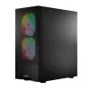 Korpusas Logic ARYA ARGB MINIDI USB 3.0 Juodas