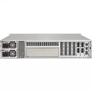 Supermicro SuperChassis 216BE2C-R609JBOD - 2U stovo korpusas, SATA/SAS karštas keitimas, 600 W, juodas