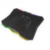 Aušinimo padėklas nešiojamam kompiuteriui ESPERANZA EGC110 17 colių (43,2 cm), 1 ventiliatorius 18 cm, 800 aps./min., 63 CFM, USB 2.0, juodas