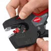 Knipex elektriko daugiafunkcis įrankis NexStrip 12 72 190 SB – vielos nuėmiklis ir užspaudimo replės
